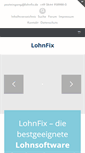 Mobile Screenshot of lohnfix.de